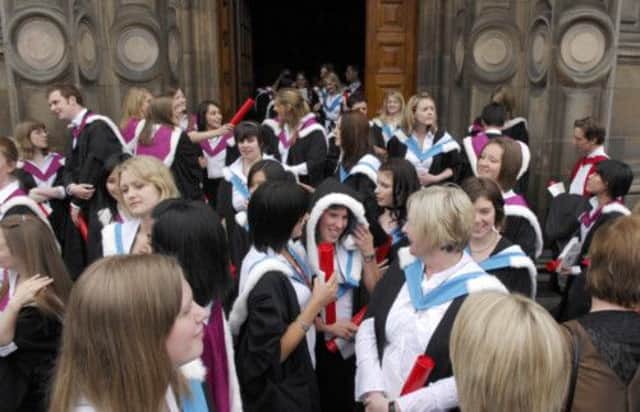 Good news for students in Scotland, says Gordon Maloney, President of NUS Scotland. Picture: Jane Barlow