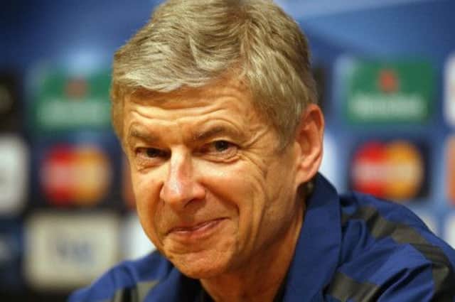 Arsenal have put a smile on Arsene Wengers face with their brand of football this season. Picture: PA