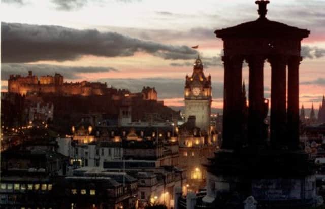 A view of Edinburgh from Calton Hill. Picture: Jeremy Stockton