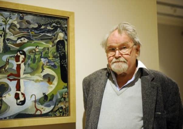 Alasdair Gray hit out at the BBC in the debate. Picture: Greg Macvean
