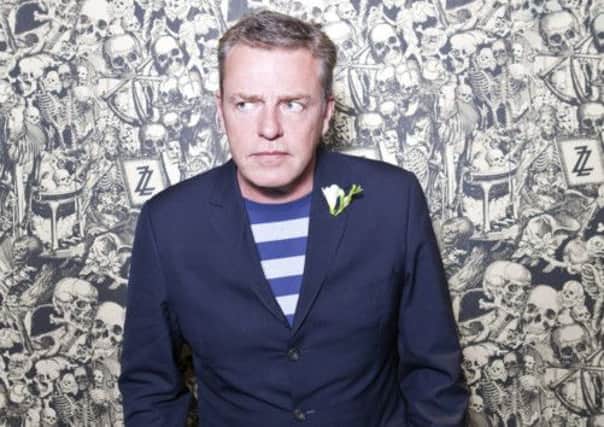 One step beyond: Former Madness frontman Suggs pictured in Soho. Picture: Adrian Lourie