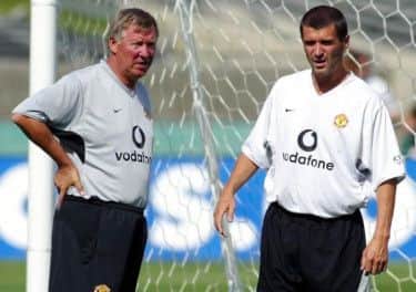 Sir Alex Ferguson has revealed that Roy Keanes criticism of team-mates in a TV interview was the final straw. Picture: PA