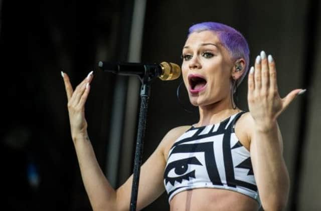 Jessie J: OTT high notes. Picture: Ian Georgeson