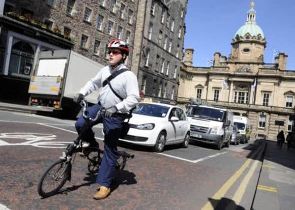 New figures from Transport Scotland show an increase in cyclist deaths and injuries. Picture: Greg Macvean