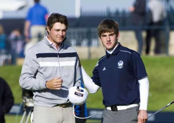 Peter Uihlein and Bradley Neil finished joint-second in the Dunhill Links  Picture: SNS