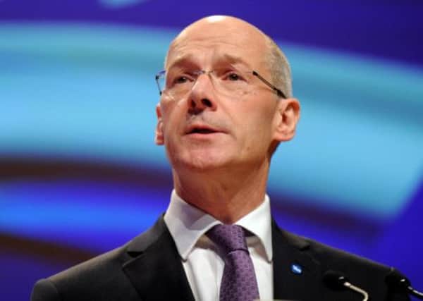 Finance Secretary John Swinney has pledged to help those affected by the closure plans. Picture: TSPL