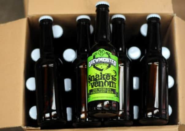 Brewmeister Brewery's new beer, the £50 per bottle 'Snake Venom', is the strongest in the world. Picture: Hemedia