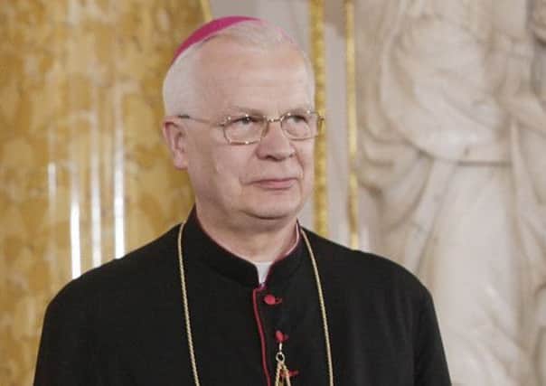 The leader of Polands Catholic church, Archbishop Jozef Michalik. Picture: AP