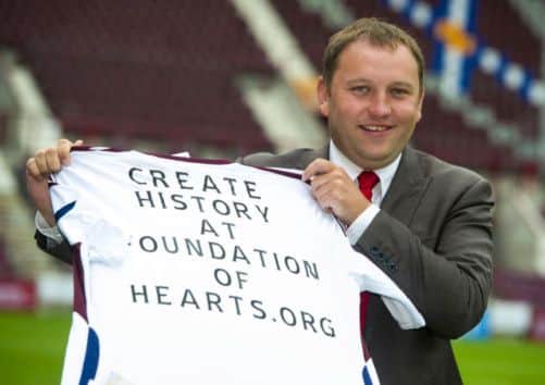 Foundatio of Hearts chairman Ian Murray MP hopes UBIG will follow Ukio's lead. Picture: SNS