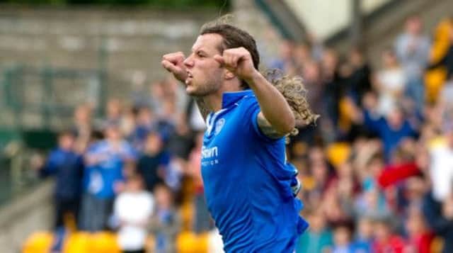 Stevie May has been in fine form this season for St Johnstone. Picture: SNS