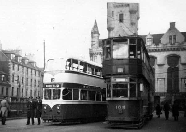 Councillors have unveiled proposals to return trams to Aberdeen. Picture: Complimentary