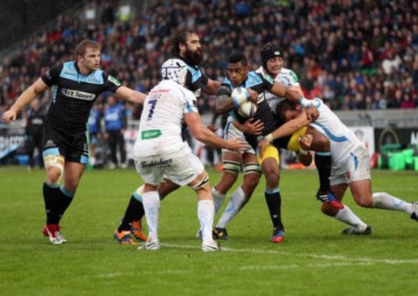 Niko Matawalu of Glasgow Warriors. Only one of Glasgow or Edinburgh will qualify automatically for the European Cup in future under new proposals. Picture: Getty