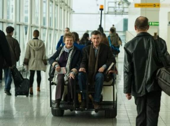 Judi Dench and Steve Coogan star in Philomena. Picture: Contributed