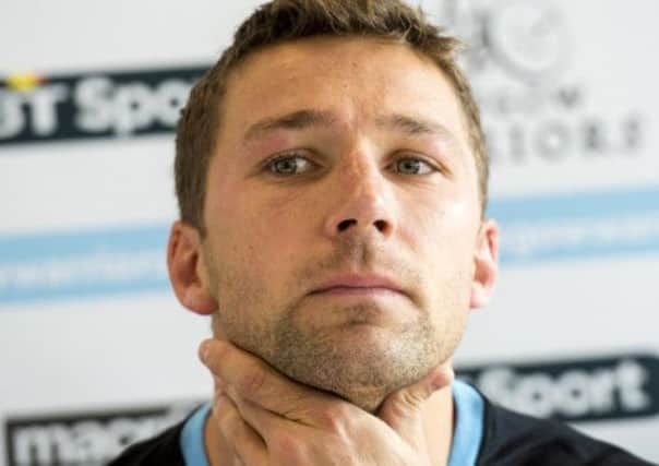 Chris Cusiter was left on the bench for Glasgow's win over Exeter last week but will start against Munster at Scotstoun tonight. Picture: SNS