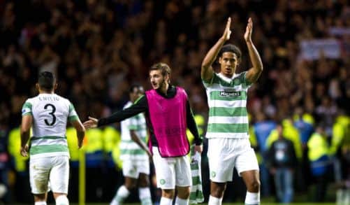 Virgil van Dijk's impressive form for Celtic has placed him firmly on the radar of Netherlands coach Louis van Gaal. Picture: SNS