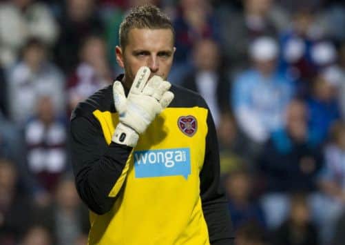 Marian Kello pictured playing for Hearts in 2011. Picture: SNS