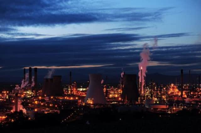 Grangemouth oil and petrochemical refinery. Picture: Ian Rutherford