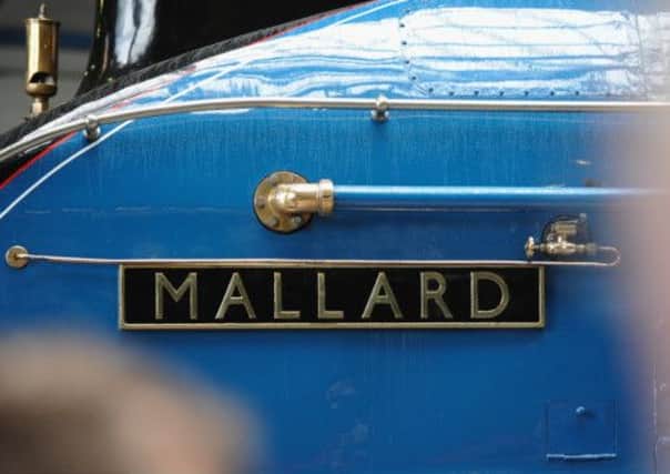 The steam locomotive Mallard is celebrating its 75th anniversary. Picture: Getty