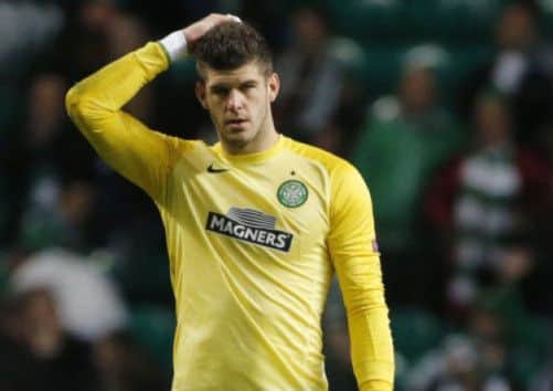 Fraser Forster boosted his standing with a fine show against Barcelona. Picture: PA