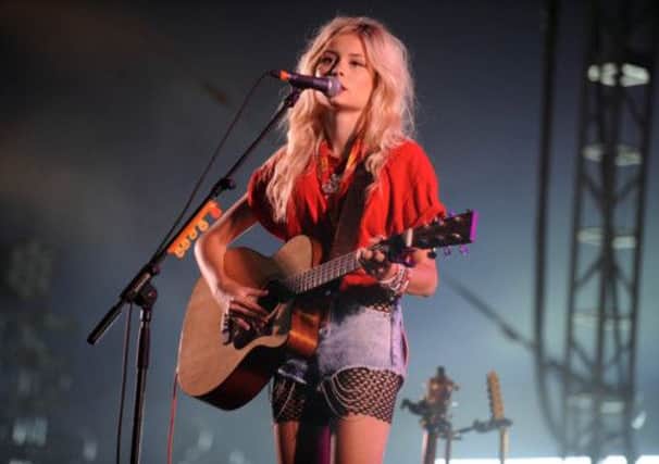 Nina Nesbitt will be added to the Edinburgh Hogmanay party bill that already includes other home-grown acts like Django Django and Chvrches. Picture: Phil Wilkinson