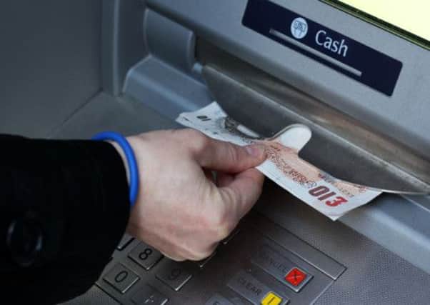 Police Scotland has set up a taskforce to probe a spate of cash machine thefts.Picture: PA