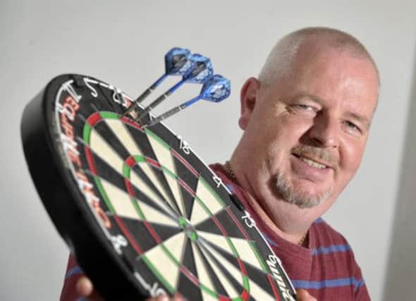 Robert Thornton has been immersed in darts since he was a child and is now among the worlds top players. Picture: Donald MacLeod