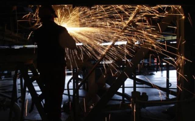The production and manufacturing sectors saw 'somewhat disappointing' growth said Barclays economists. Picture: Getty