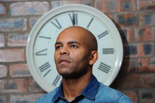 At 37, Kevin Harper's playing days are behind him and he's working to set up a football centre for disadvantaged children. Picture: Robert Perry