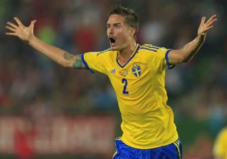 Mikael Lustig will face the likes of Lionel Messi and Cristiano Ronaldo with Celtic and Sweden. Picture: Getty