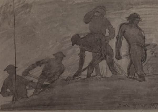 First World War sketches by Adam Bruce Thomson will be on show at an exhibition at the Scottish Gallery. Picture: Contributed