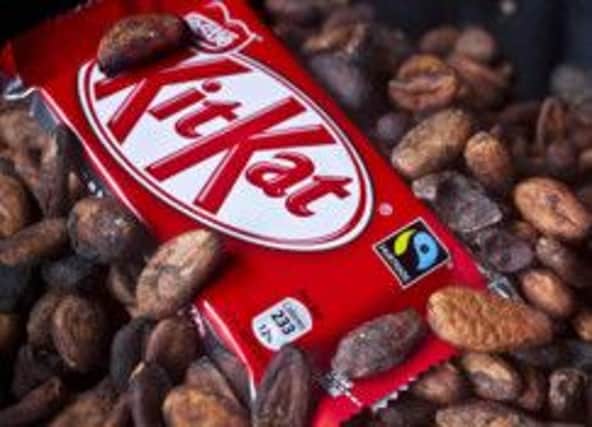 Nestlé is to cut the amount of saturated fat in its Kit Kat chocolate bars. Picture: PA