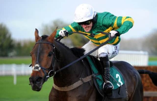 Tony McCoy rides Eastlake to victory at Aintree yesterday. Picture: PA