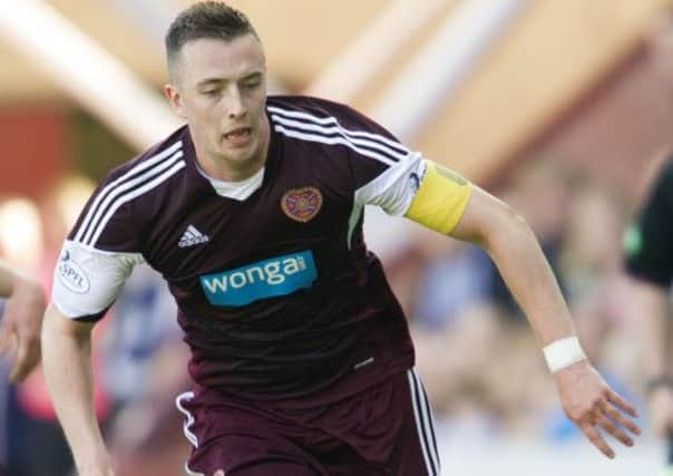 Danny Wilson in action for Hearts. Picture: SNS