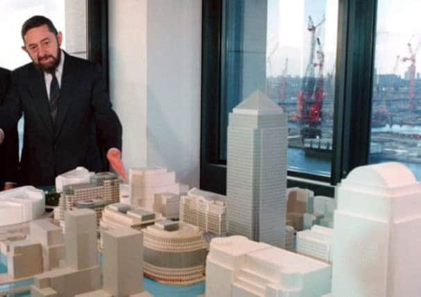 Paul Reichmann: Visionary property tycoon behind Londons Canary Wharf. Picture: AP