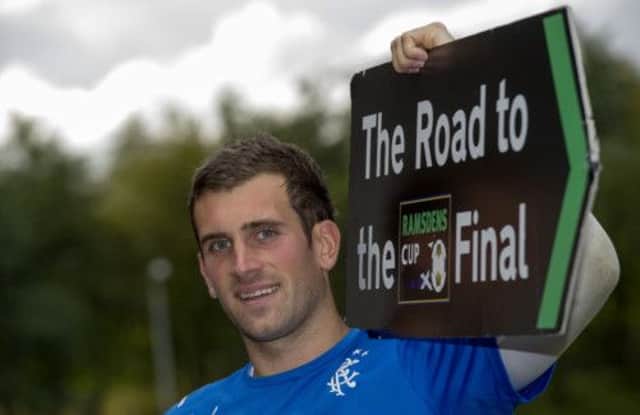 Cammy Bell hopes to help Rangers reach the Ramsdens Cup final and boost his chances of a Scotland call. Picture: SNS