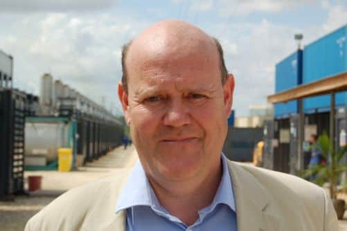 Rupert Soames saw his firms share price surge 91p. Picture: Contributed