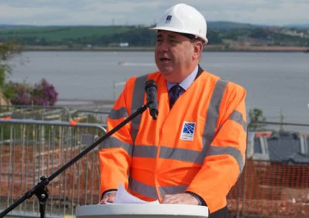 Alex Salmond played a big part in the Grangemouth crisis, without the usual anti-UK rhetoric. Picture: Joey Kelly