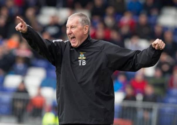 Terry Butcher wants Inverness to improve on last years semi-final in the League Cup. Picture: PA Wire