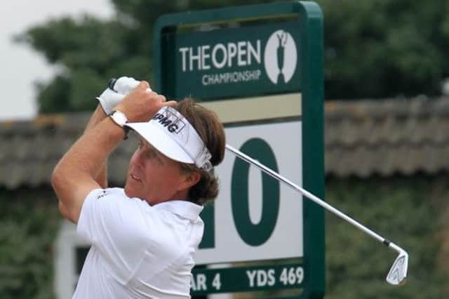The route to the Claret Jug, won by Phil Mickelson last year, has been made fairer by changes. Picture: Gordon Fraser