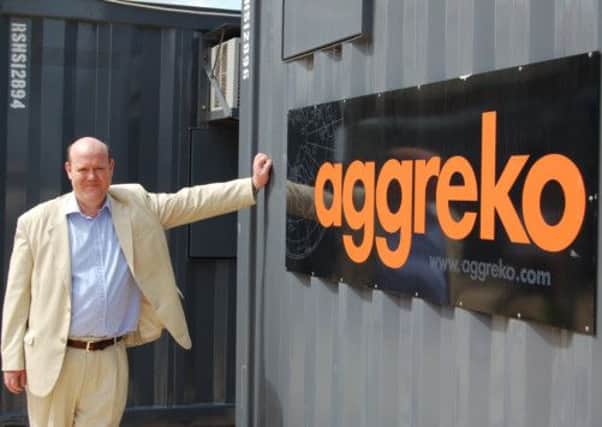 Rupert Soames, CEO of Aggreko. Picture: Contributed