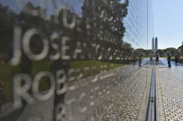 The Vietnam Memorial is a fine example of the way America works: the folly and waste but also the pride and patriotism. Picture: AFP/Getty