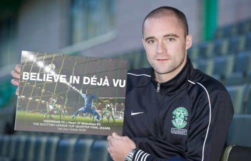 James McPake promotes the game. Picture: SNS