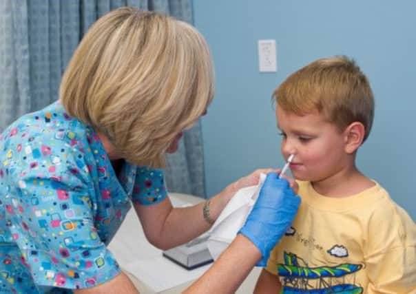 Parents are being urged to get their children vaccinated against the flu. Picture: Contributed