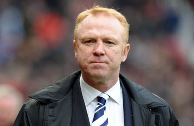 Alex McLeish: Eager for return. Picture: Getty