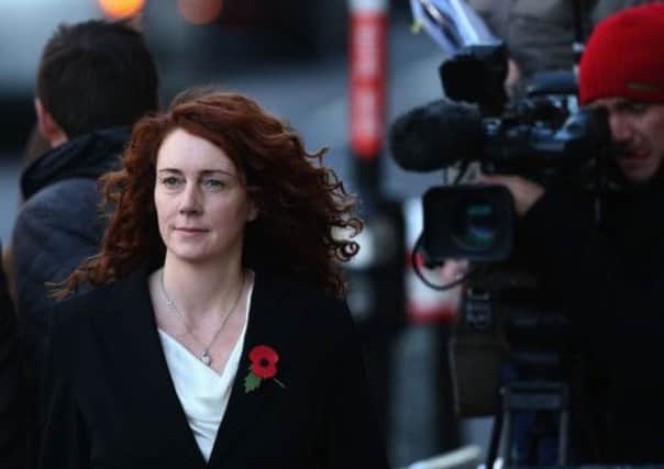 Rebekah Brooks arrives at the Old Bailey yesterday. Picture: Getty Images
