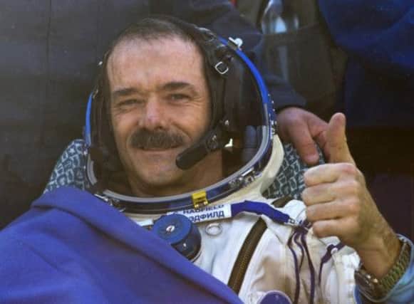 Commander Hadfield has been formally invited to meet Alex Salmond in December. Picture: AP