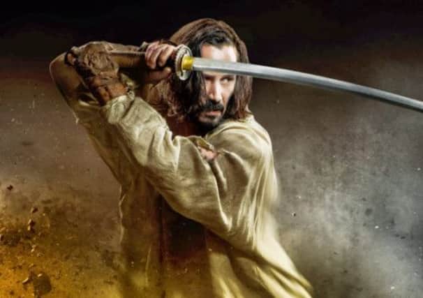 Hollywood star Keanu Reeves as a samurai warrior in new film 47 Ronin, which is released in the UK on Boxing Day. Picture: Contributed