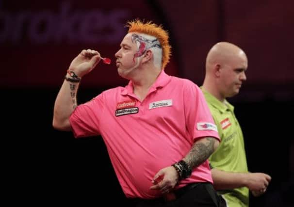 Peter Wright hails Michael van Gerwen for the boost he has given to his career: Contributed picture