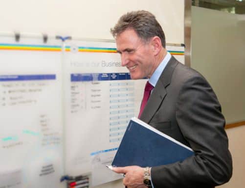 Ross McEwan said Sir Andrew Larges image of RBS is not an entirely comfortable one.  Picture: Getty