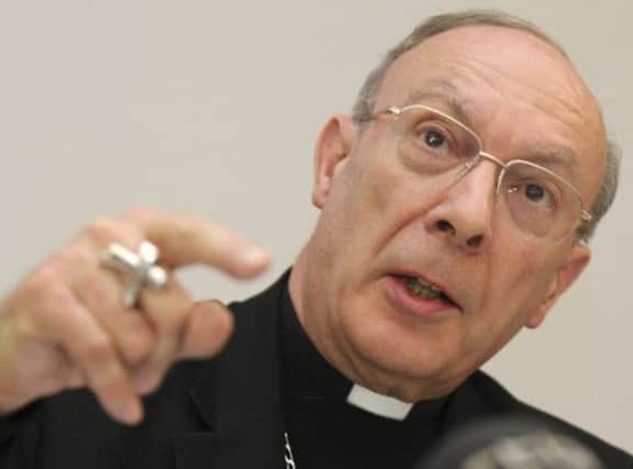 Archbishop Andre-Joseph Leonard suggests alternatives. Picture: AP